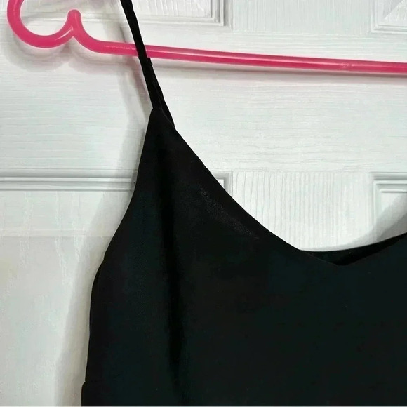 Le Chateau Tank Top Adjustable Spaghetti Straps Black Size Extra Small - Picture 3 of 16